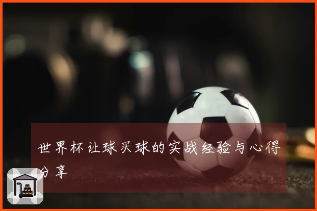 世界杯让球买球的实战经验与心得分享
